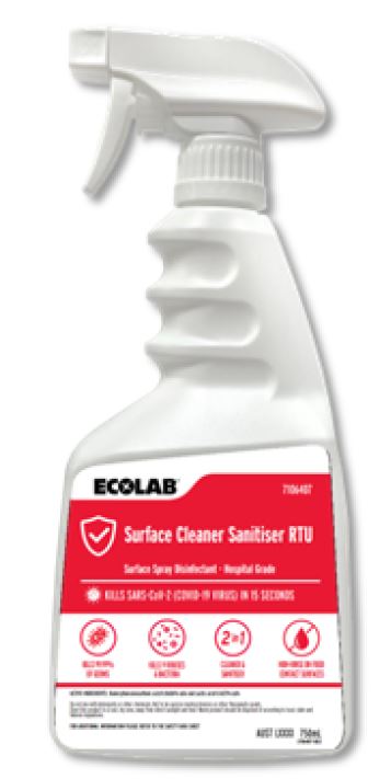 Ecolab Surface Cleaner Sanitiser RTU