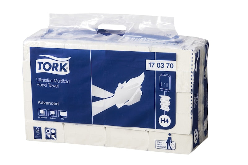 MP Tork Ultraslim Hand Towel 150S X 20packs