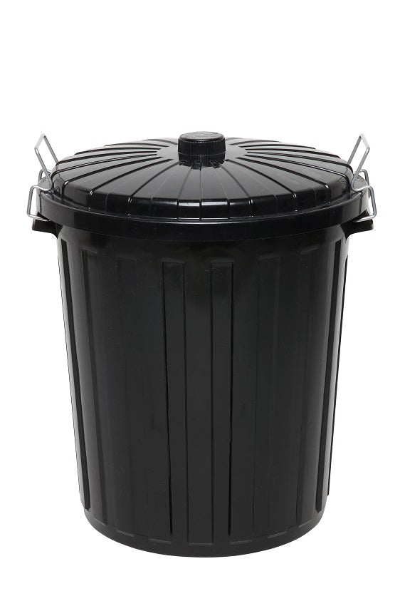 EDCO PLASTIC GARBAGE BIN WITH LID 73L