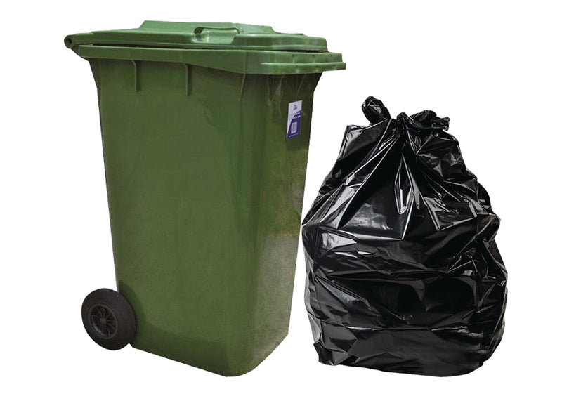 THINKPAC 240L GUSSETED SEAL BIN LINER HEAVY Duty 100 PCS/CTN