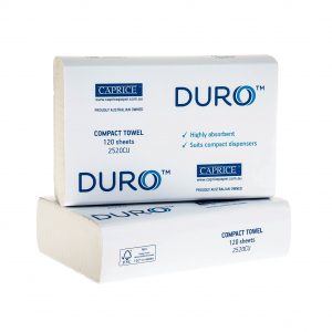 Caprice Duro Compact Interleaved Towel 29cm x 20cm