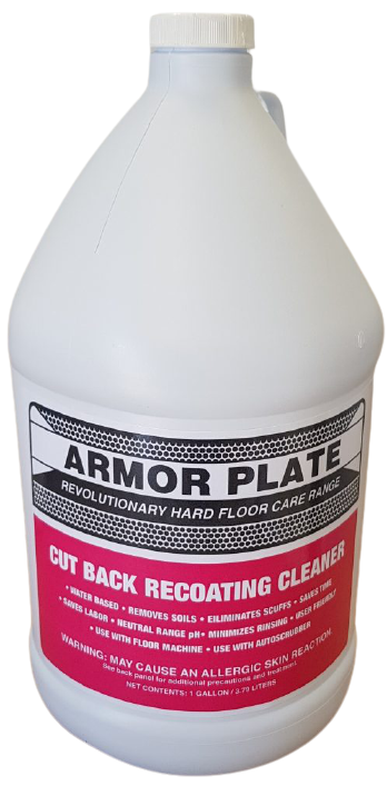 Armor Plate Cut Back Recoating Cleaner