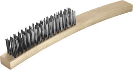 Oates B-14016 Stainless Steel Brush 4 Row