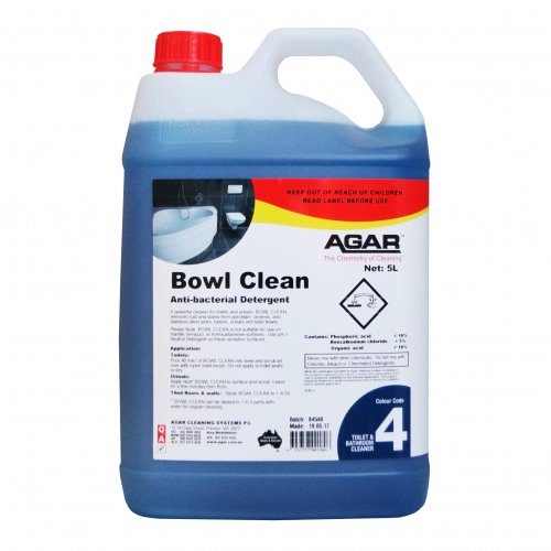 Agar BOWL CLEAN ANTI-BACTERIAL DETERGENT