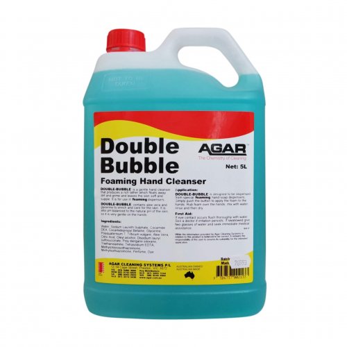 Agar DOUBLE-BUBBLE FOAMING HAND CLEANSER