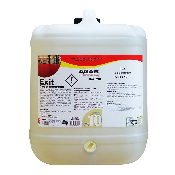 Agar EXIT CARPET DETERGENT