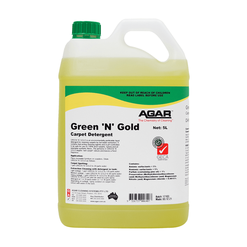 Agar GREEN N GOLD CARPET DETERGENT