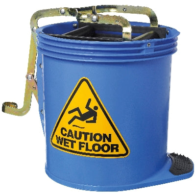 Oates IW-005B Contractor Wringer Bucket Blue