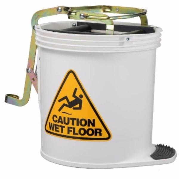 Oates IW-005W Contractor Wringer Bucket White