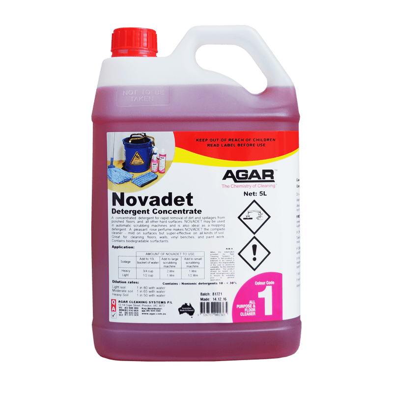 Agar NOVADET DETERGENT CONCENTRATE