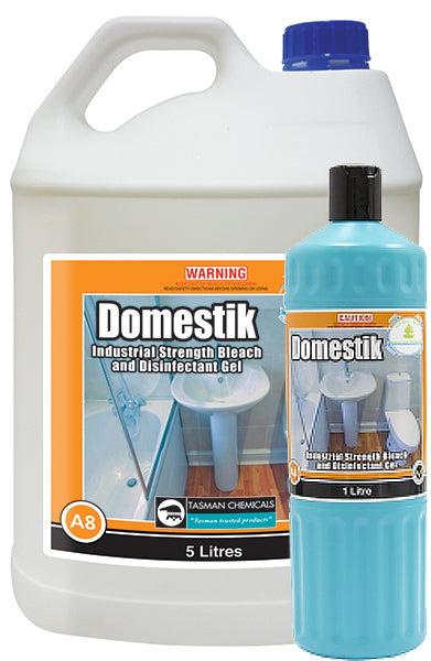Tasman DOMESTIK bleach and sanitiser gel